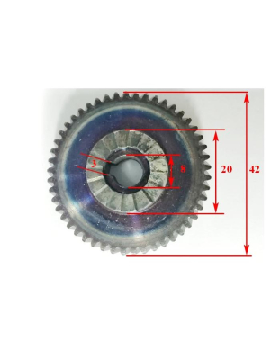 Большое зубчатое колесо для ДУ-700(9), ДУ-850(6) Вихрь, ДУ-15/680(9),ДУ -15/850(6) Ресанта GOL