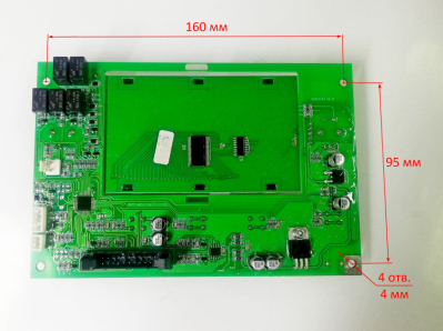 Плата управления дисплеем для САИПА-220 Синергия (S3002519)