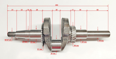 Коленвал для GMC-5.5 HSD