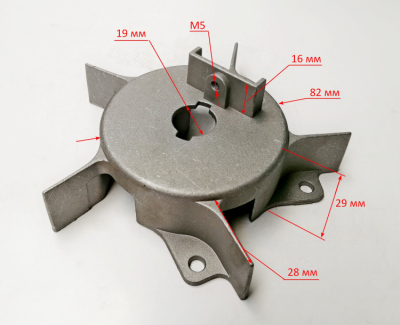 Головка камеры сгорания для ТДП-50000(36) BG