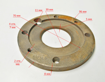 Крышка корпуса винта для СН-100В (20)