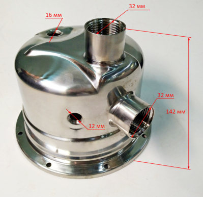 Корпус насоса (нержавейка)  для ПН-600Н (7) FLT