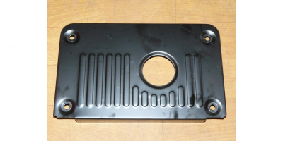 Кожух глушителя задний