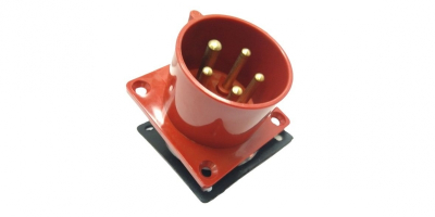 Вилка силовая встраиваемая CEE-615 16А 400В 3P+E+N