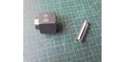 Цанга с гайкой D8 с втулкой цанги D6 мм (набор) EV(58,79)