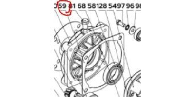 Прокладка фланец-коробка V2