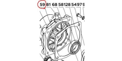 Прокладка фланец-коробка