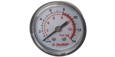 Манометр 14bar (D53 1/4″ папа резьба сзади)