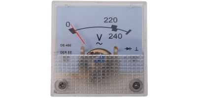 Вольтметр DE-450 0-300В 45х45мм