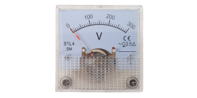 Вольтметр 91L4 0-300В 45х45мм