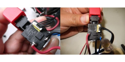 Выключатель EGD VS85 20A 14.4VDC 5E4 с платой инд. заряда и светод. подсветки