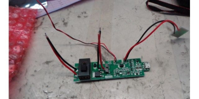 Плата управления с выключателем в сборе