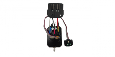 Плата управления двигателем v.3 (JCDB-2023-C1-C1 V3.0 алюминиевый радиатор) с платой управления переключения скоростей в сборе # (разъём выключателя 7