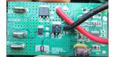 Плата управления двигателем с колодкой контактной в сборе