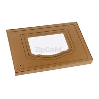 Стекло двери наружное (с рамкой) для микроволновой печи Gorenje 517721