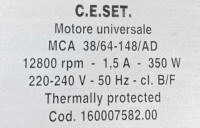 Двигатель стиральной машины Indesit Ariston C00046524